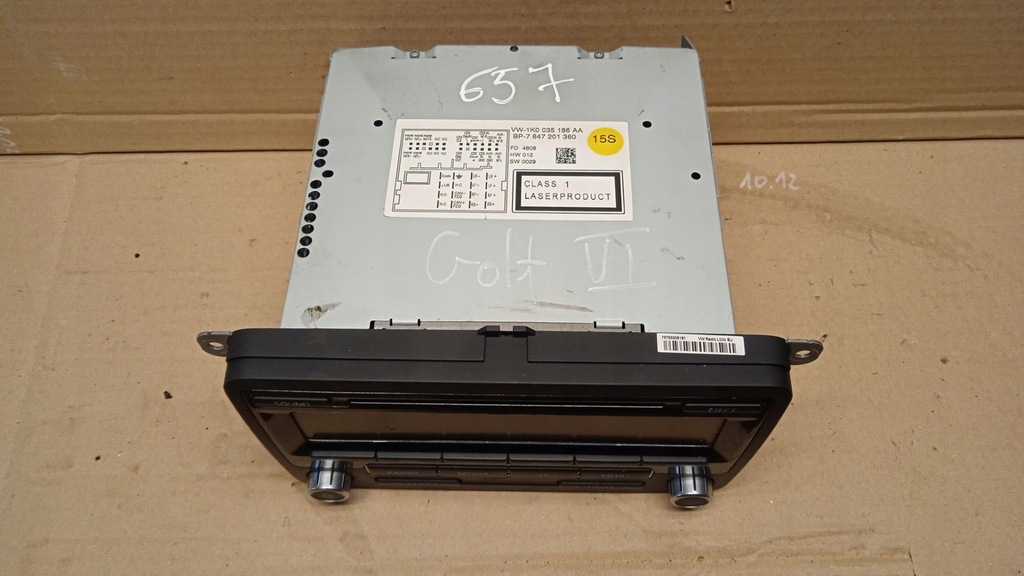 фото №2, Vw golf vi радіо cd blaupunkt