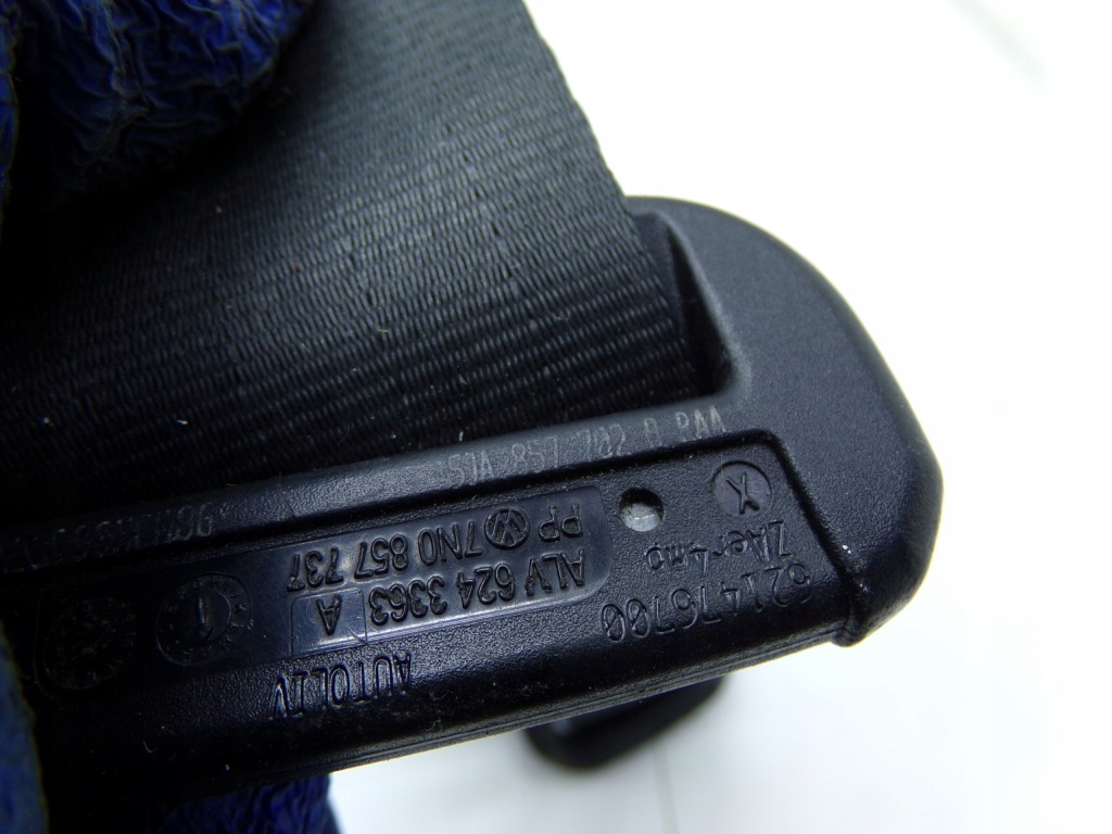 фото №4, Pas безопасности правый перед передний пассажира skoda rapid i 5j 5ja857702b