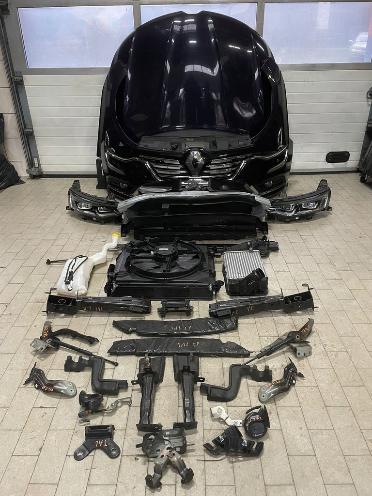 фото №1, Перед бампер лампы капот крылья renault talisman tegng состояние w цвет