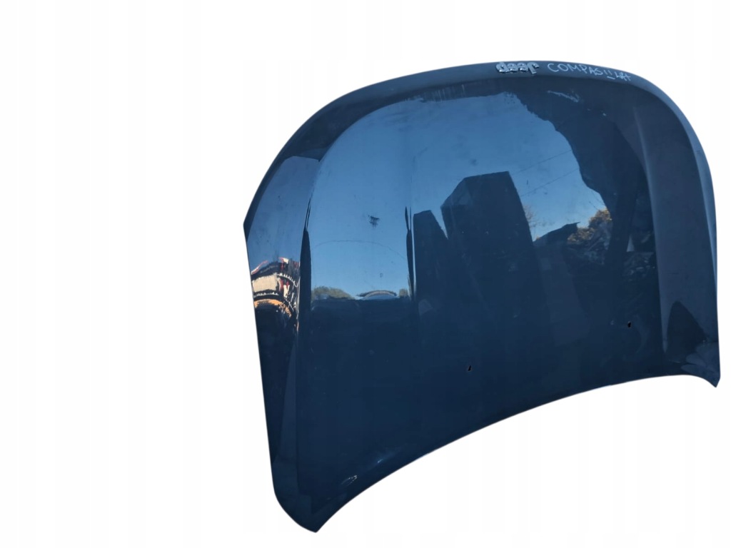 Купить Jeep compass 2 рестайлинг  2021- капот крышка двигателя комплектная