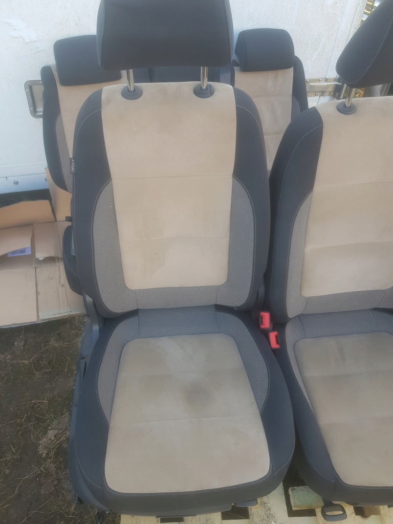 фото №5, Vw tiguan 5n0 сиденья alcantara алькантара europa