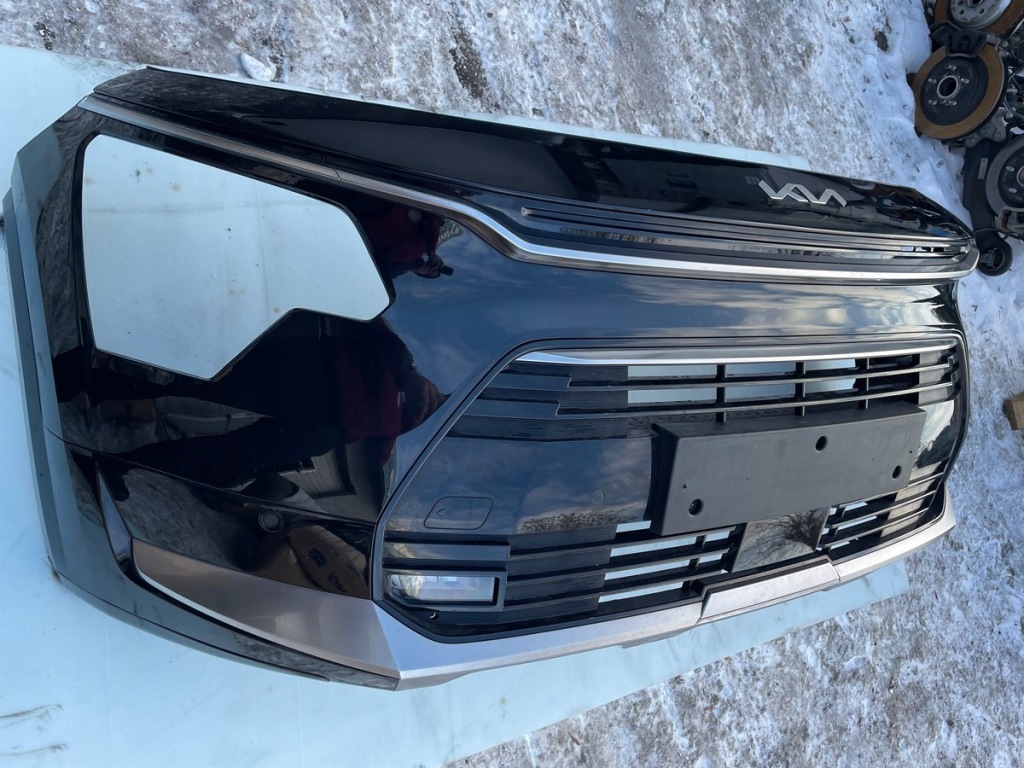 фото №4, Kia niro ii hybrid plug-in бампер перед 4xpdc колір abp радар
