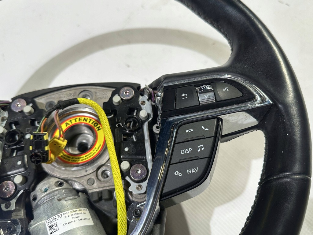 фото №8, Воздуховод кожа шлейф лента руля lincoln continental 2017+