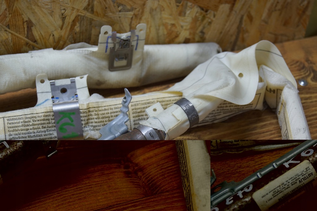 фото №7, Шторка безопасности подушка безопасности левая bmw x5 e70 5076603 6162718c