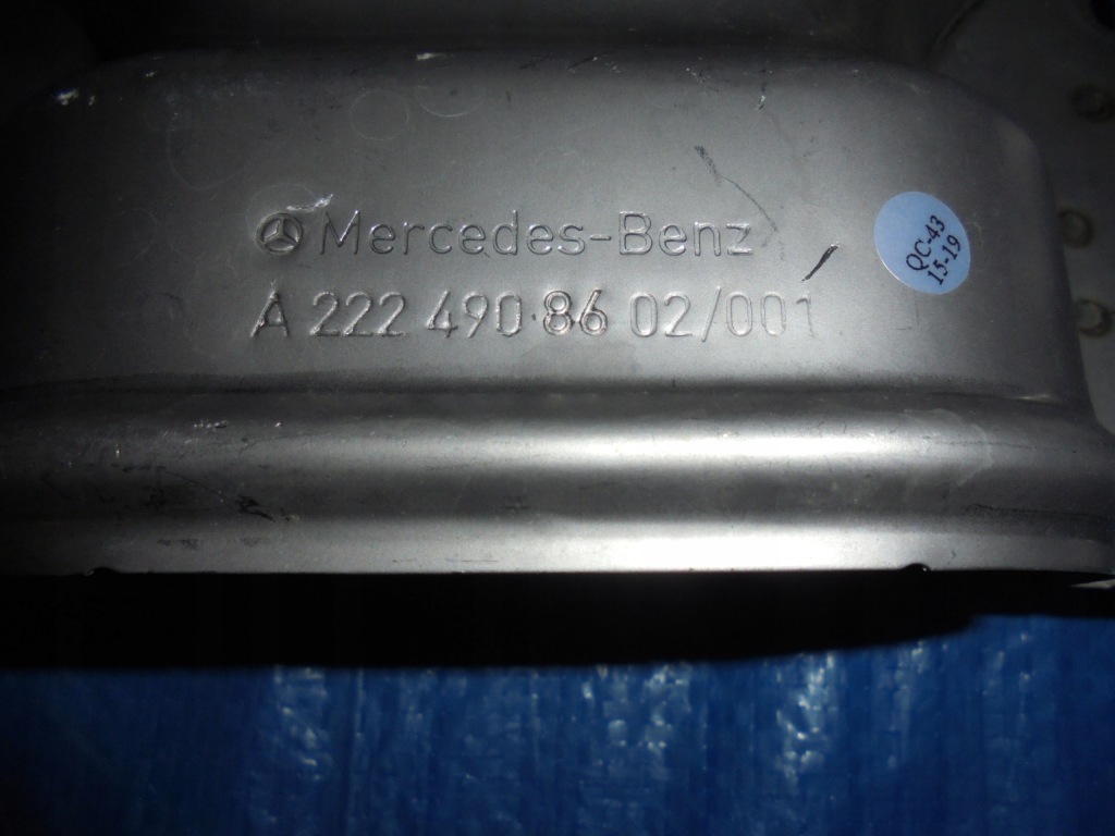 фото №7, Диффузор бампера mercedes s-klasa w222 lift amg a2228855201