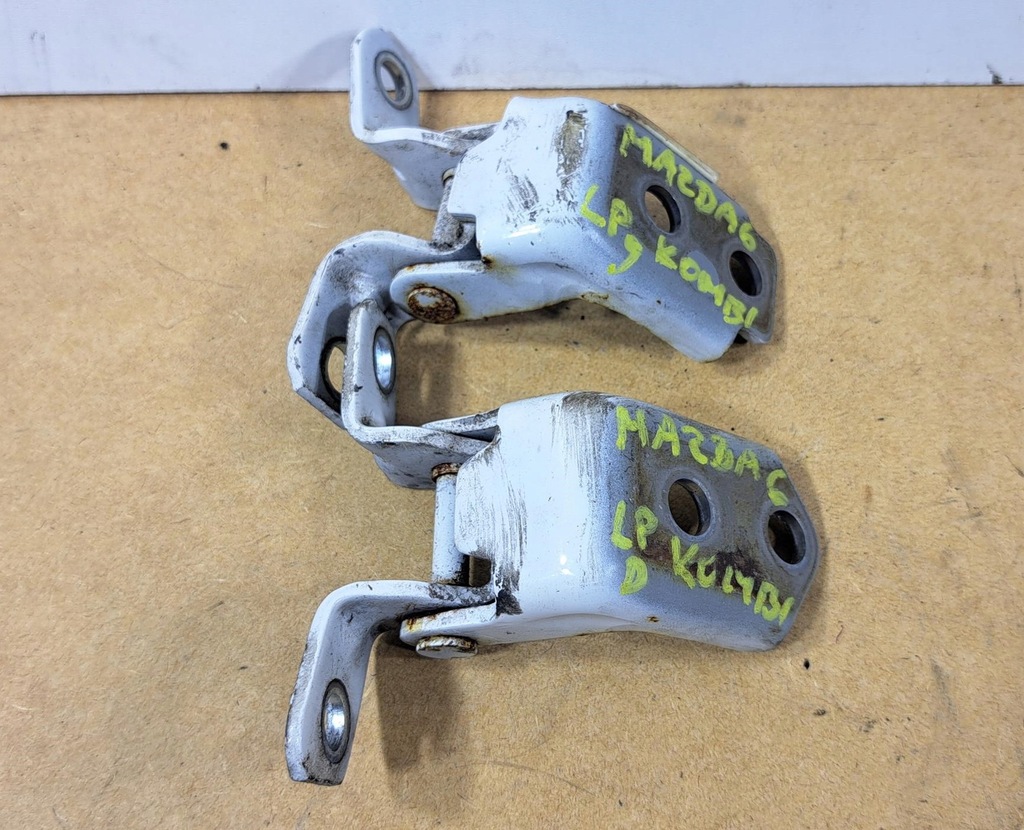 фото №1, Mazda 6 gj 2012- 25d петли дверь левая левый перед передние пара комплект