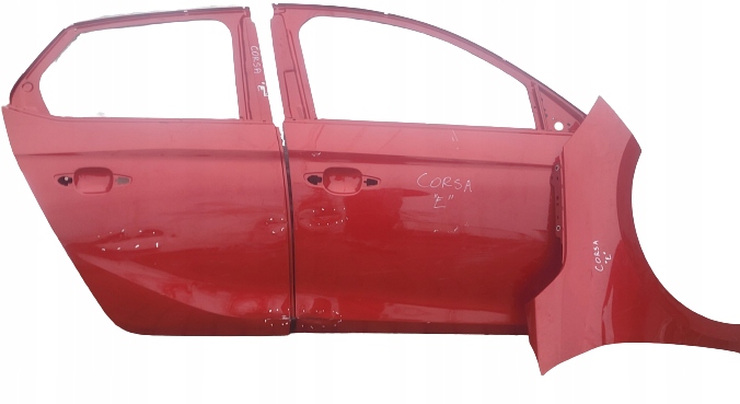 фото №7, Opel corsa f 19-22 дверь правое задняя