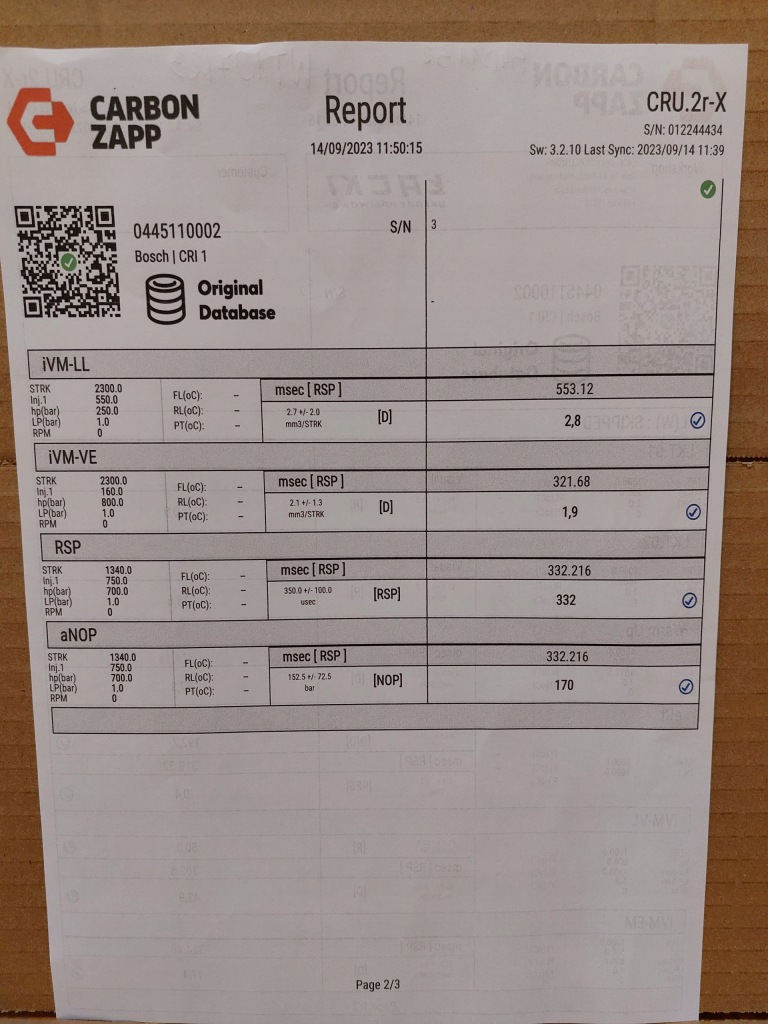 фото №3, Форсунка alfa romeo 2.4jtd bosch 0445110002