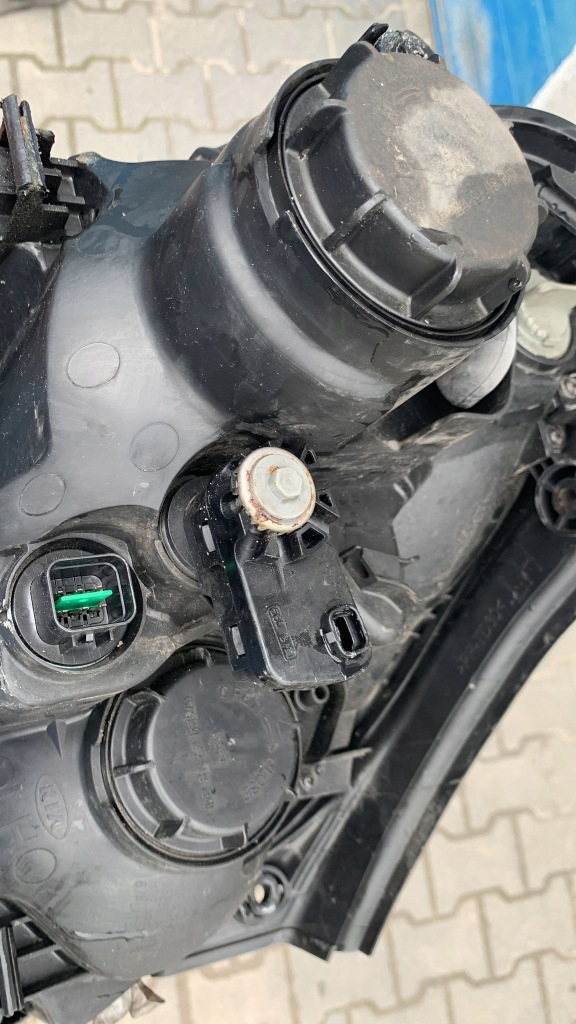 фото №4, Kia carens 2006- лампа левая передняя перед