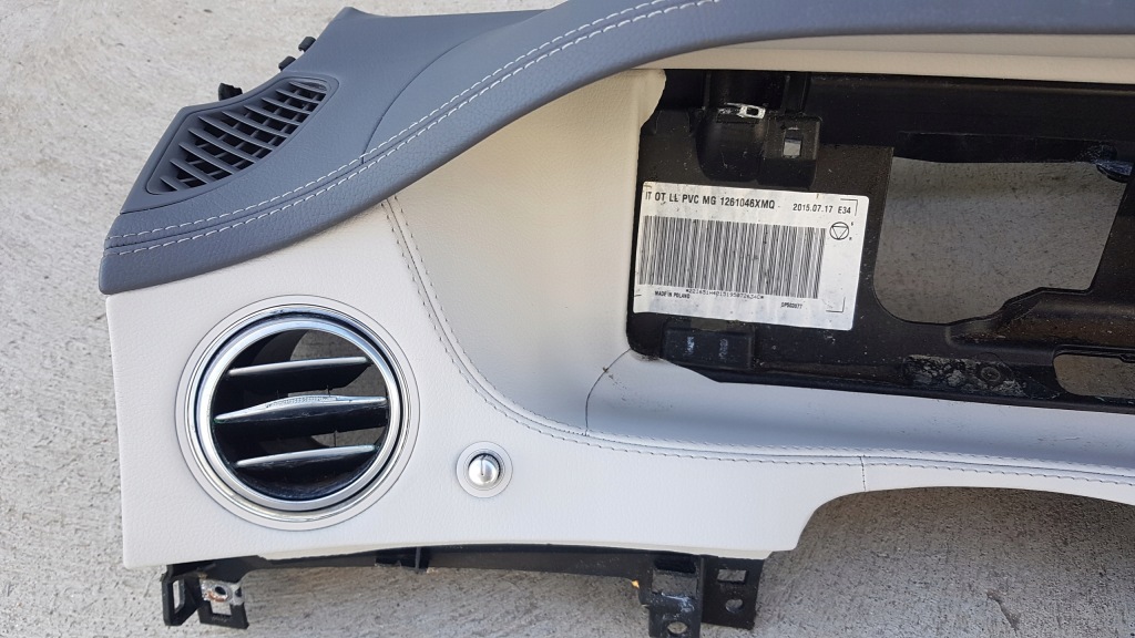 фото №7, Mercedes s550 w222 13-20 панель приладів приладова панель приладів подушка безпеки usa