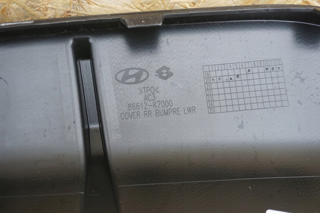 фото №9, Hyundai i10 iii 20r- спойлер задняя задний новый oryg.