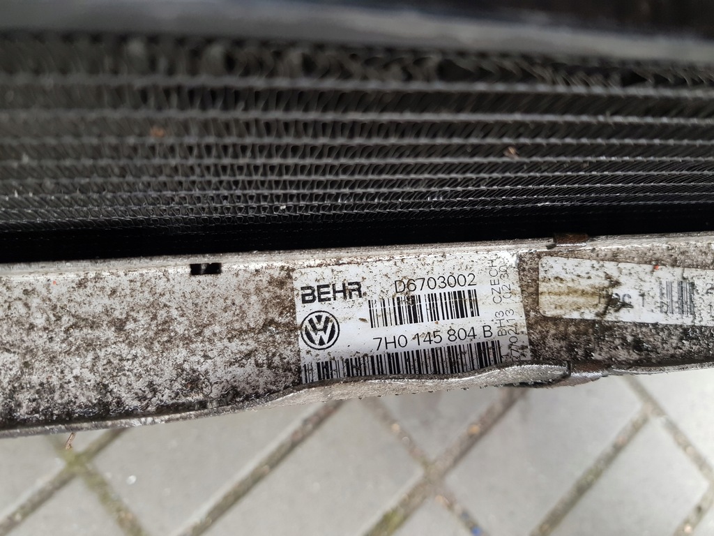 фото №8, Радиатор радиатор воздуха vw transporter t5 fl