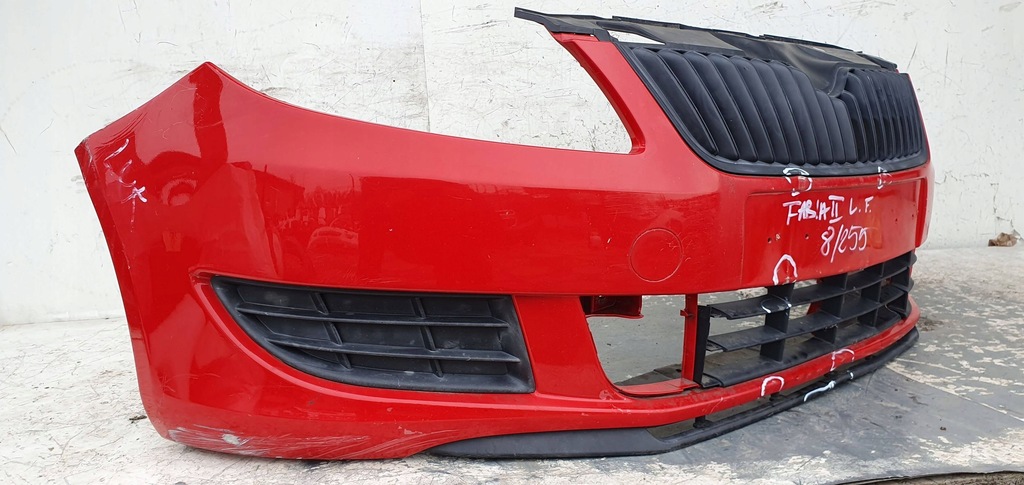 фото №7, Skoda fabia ii 2 5j lift бампер перед передний