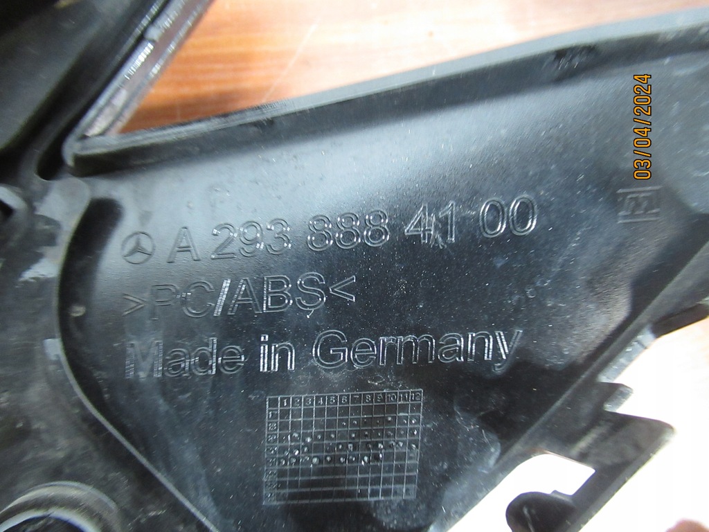 фото №10, Решётка радиатора решётка радиатора mercedes-benz a2938884100