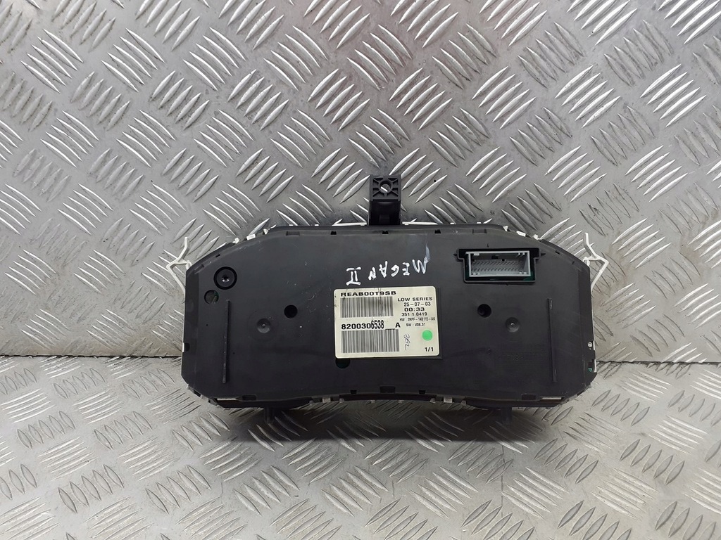 фото №3, Счетчик приборы renault megane ii 2.0 8200306538