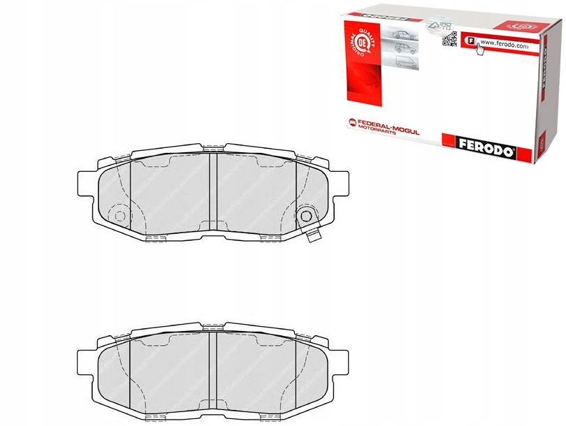 фото №1, Ferodo fdb4187 набір гальмівних колодок гальмівних, гальма дискові