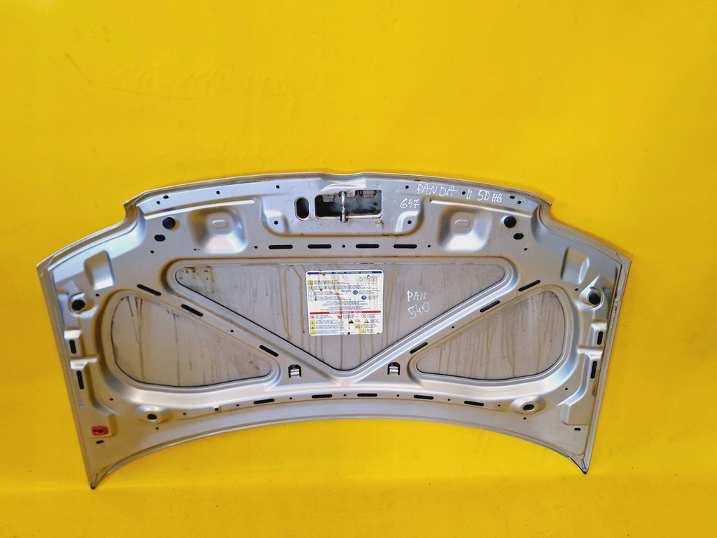 фото №10, Капот кришка двигуна fiat panda ii lak: 647 03-06 hb 5d nr540