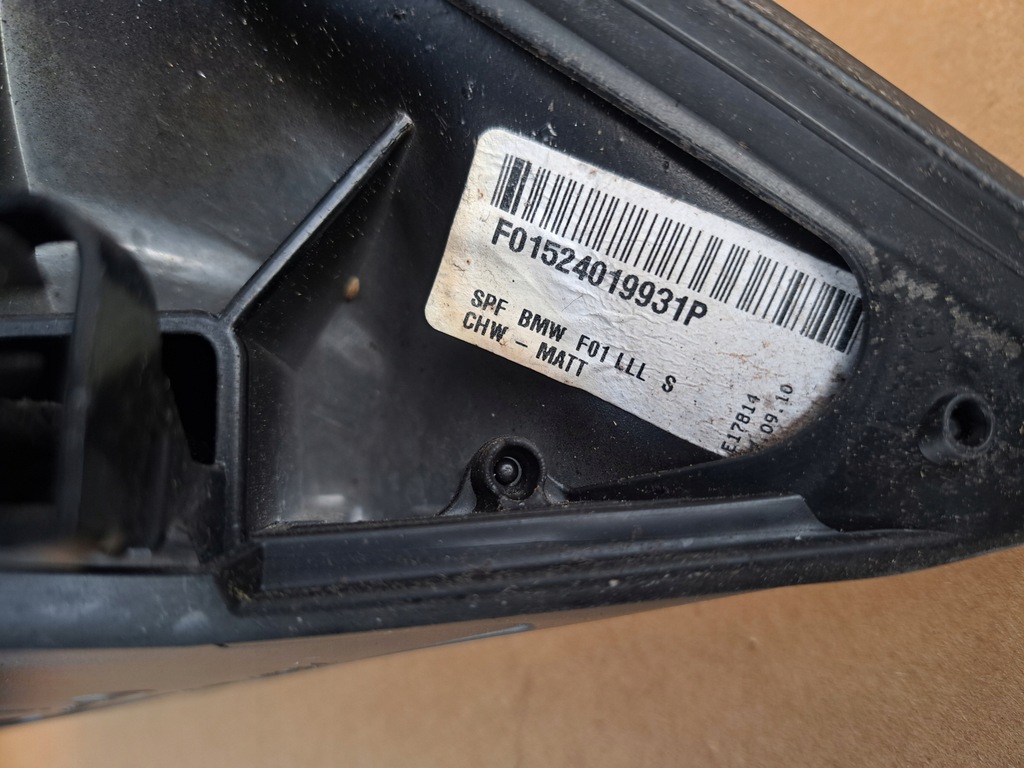 фото №12, Левая зеркало наружное фотохромный bmw 7 f01 f02 3pin электрически складной