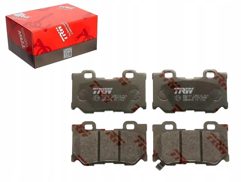 фото №1, Trwgdb3515 тормозные колодки ham. nissan задняя 370z/infiniti fx