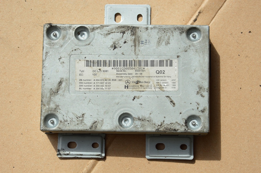 фото №1, Mercedes a klasa w169 интерфейс a2048708026