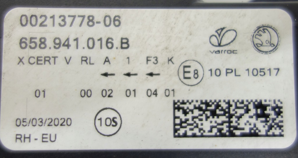 фото №14, Skoda kamiq 2019-2023 full led 658941016b лампы перед передние