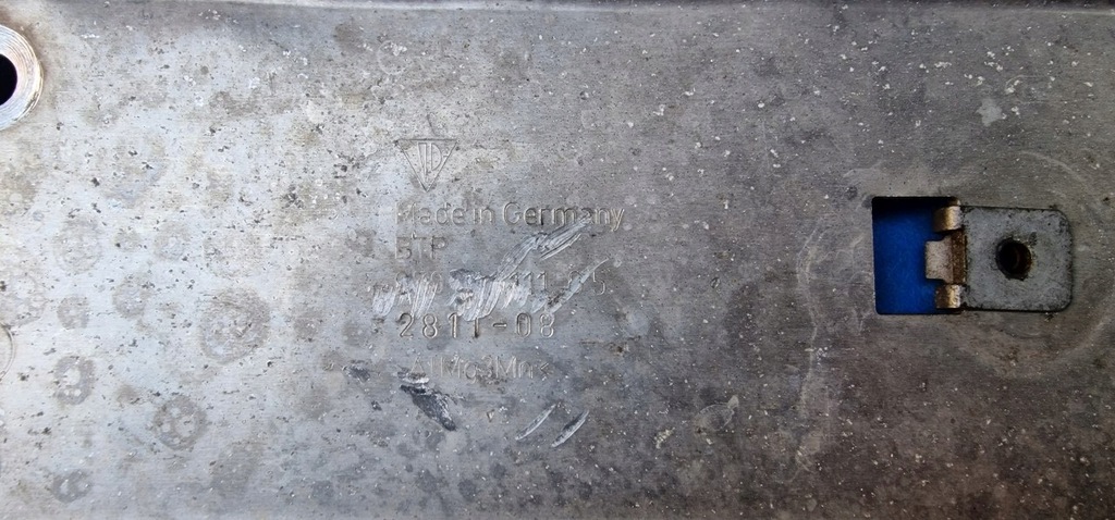 фото №7, Усилитель лист защита подвеска перед porsche panamera 4s 970