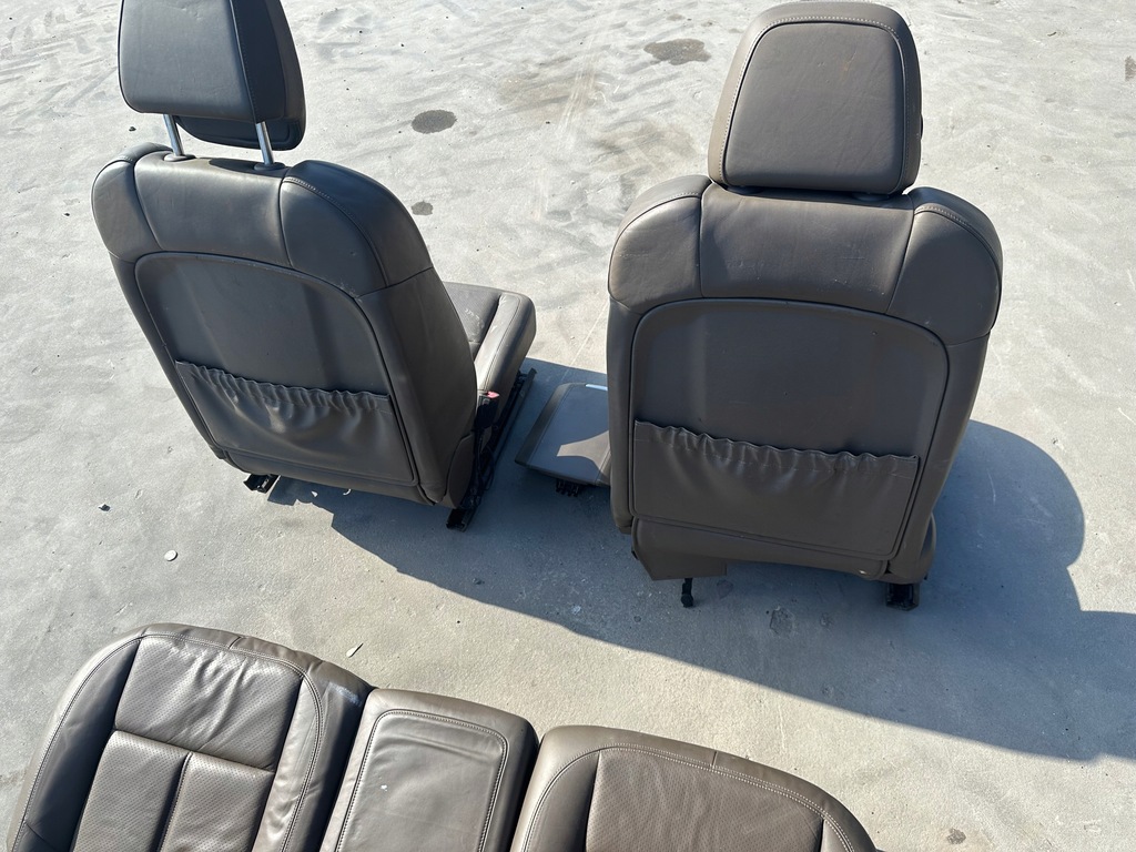 фото №14, Сидіння сидіння шкіра porsche cayenne 7p коричневий lubelskie