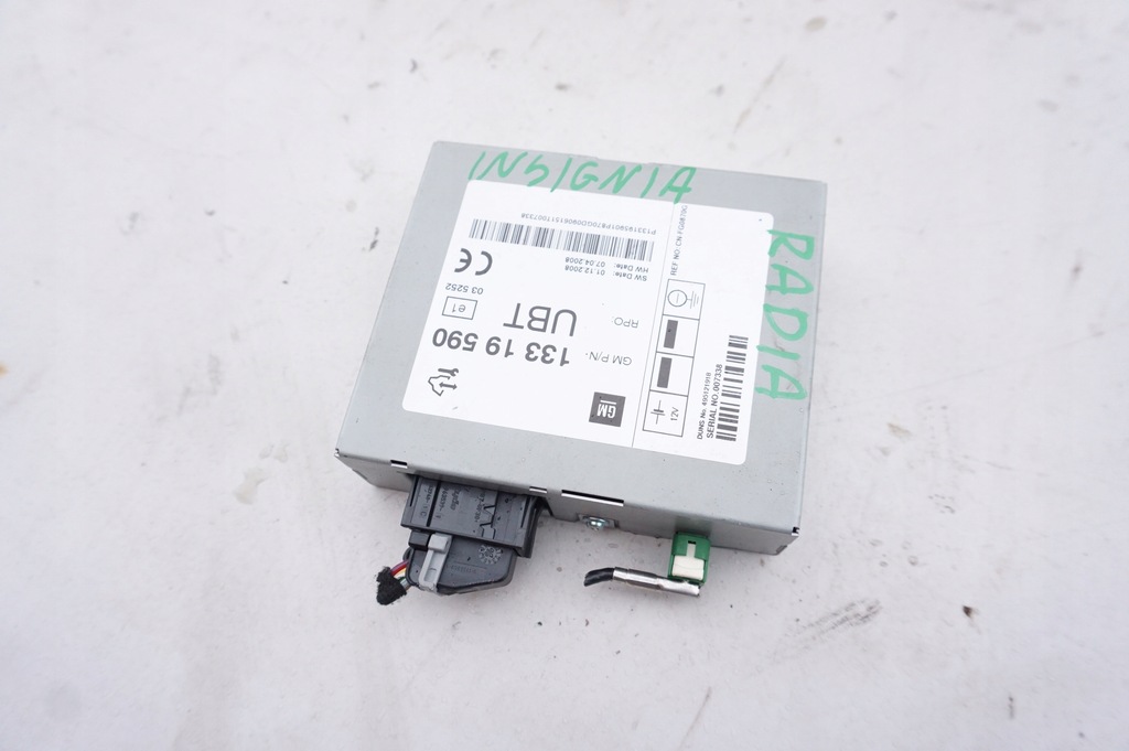 фото №1, Модуль радио 13319590 opel insignia a i