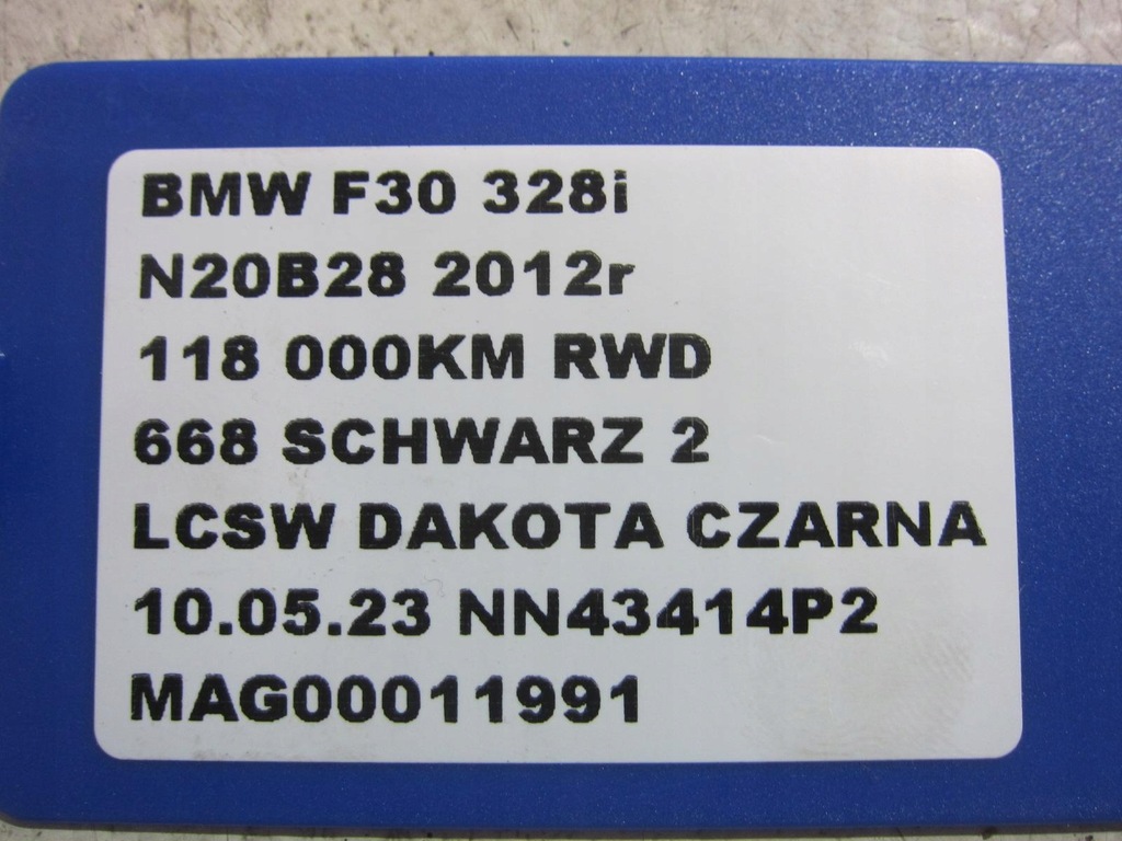 фото №13, Bmw x3 f25 f30 n20 n20b20a блок двигуна 2357458