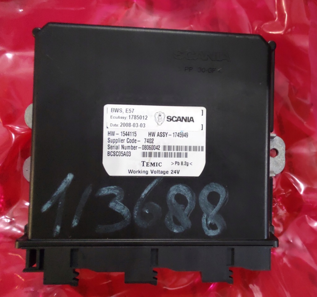 фото №1, Scania оригінальний номер 1785012
