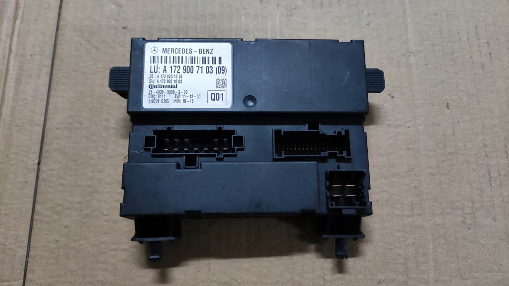 Купить Mercedes slk 172 кабриолет  модуль крыша 1729007103