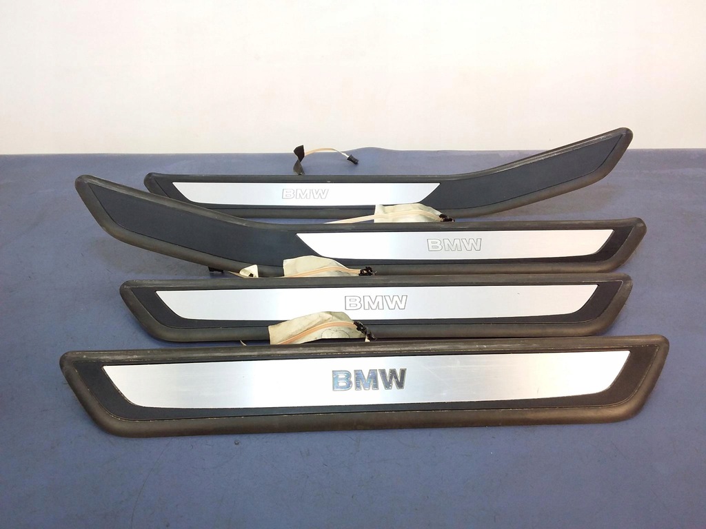 фото №1, Bmw 7 f02 накладки пороговые led 7190969 комплект