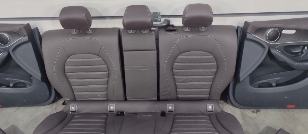 фото №5, Сидіння заднє сидіння обшивки оббивка коричневий mercedes glc w253 suv x253 253