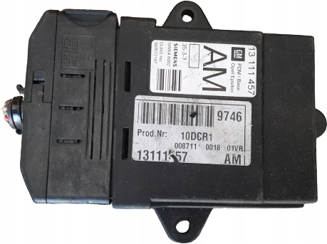 фото №3, Блок управления модуль дверь opel vectra c 13111457