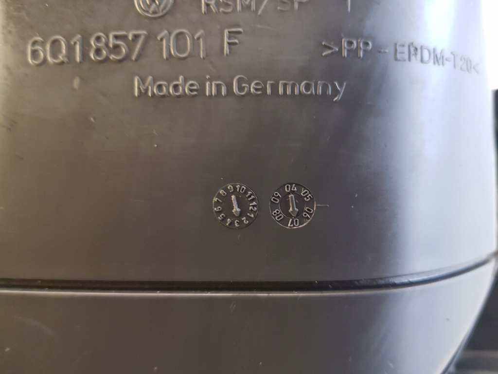 фото №8, Vw polo iv 4 бардачок консоль пасажира 6q1857101f