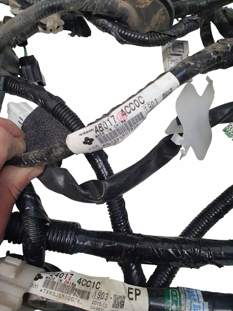 фото №7, Nissan x-trail t32 xtrail europa 1.6dci автоматическая коробка передач жгут электропроводка салона