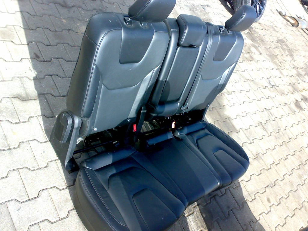 Ford edge mk2 2015 - сидіння сидіння заднє сидіння czarna шкіра електричний підігрів в Україні