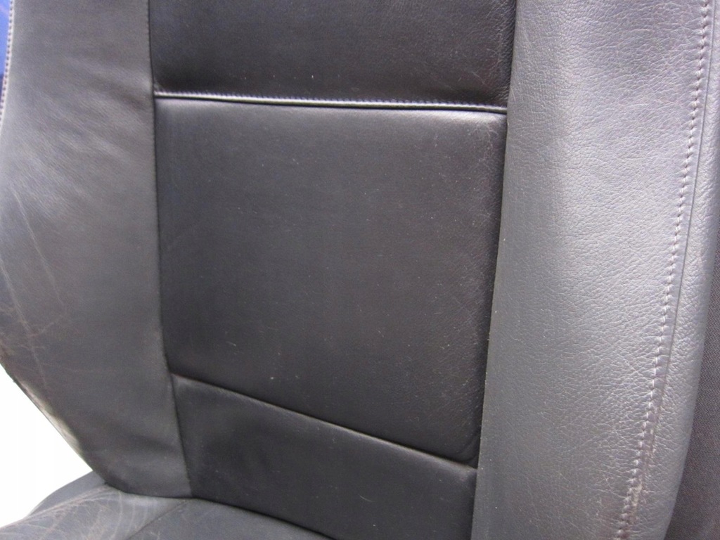 фото №8, Bmw x5 e53 2000-2005 сидіння правий пасажира czarno-szary шкіряний