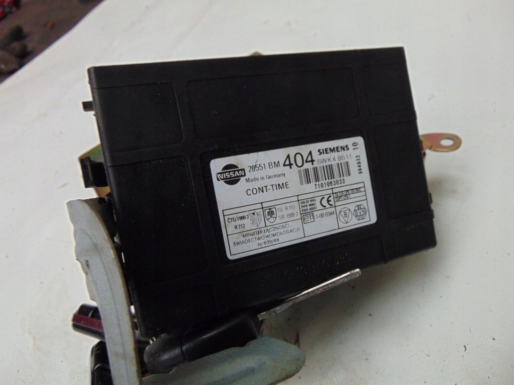 фото №5, Nissan almera n16 1.8 00 набор стартовый mec11-210