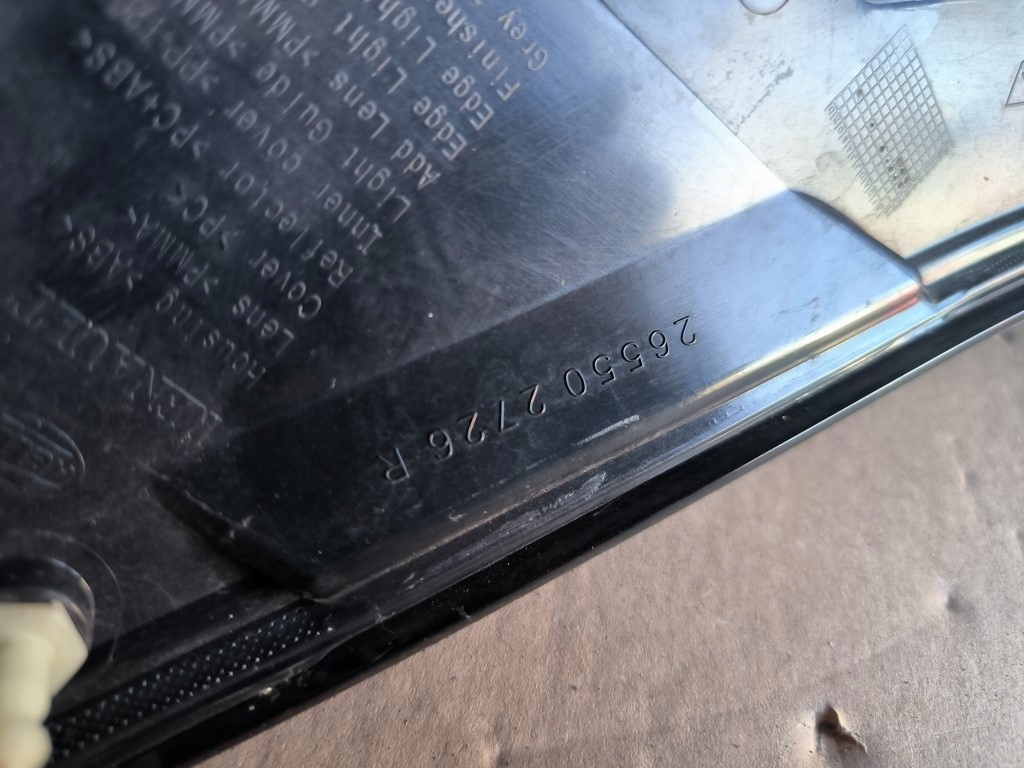 фото №9, Renault espace v лампа задняя задняя l 265558327r p 265502726r