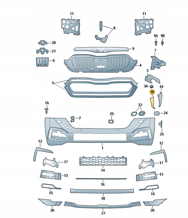 фото №14, Skoda octavia iv 20r- впуск повітропровід повітря права 5e3121764