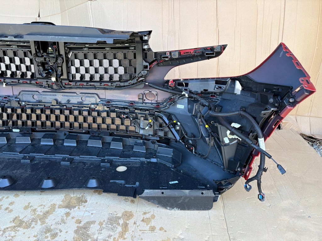 фото №13, Бампер перед передний kompletny renault austral alpine e-tech красный nnp