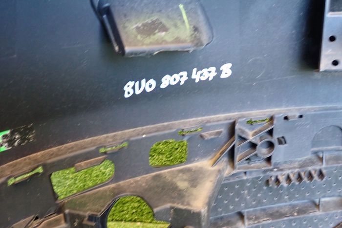 Audi q3 11- бампер передній перед Оригінал