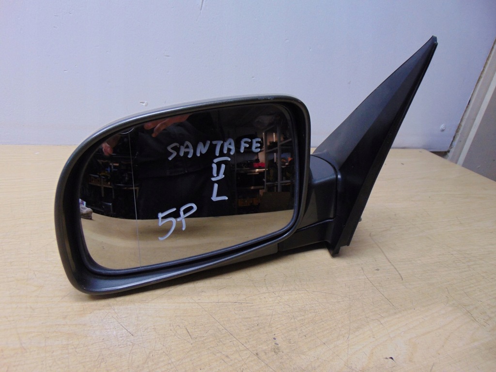 фото №13, Дзеркало ліва hyundai santa fe ii 5 pin europa