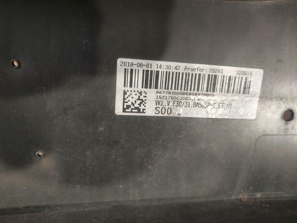 фото №12, Bmw 3 f30 f31 бампер перед передний