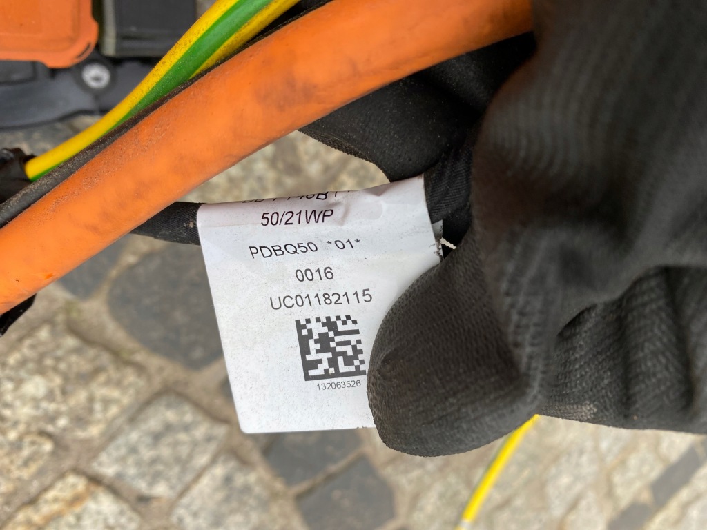 фото №13, Mercedes 167 джгут електропроводка роз'єм заряджання кабель 1675407048 оригінал