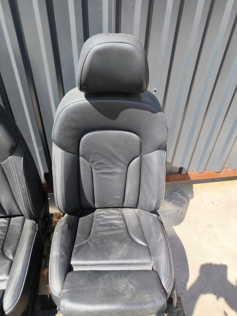 фото №8, Сидіння сидіння audi q5 8r шкіра 2008-2016 з підігрівом комплект !!!