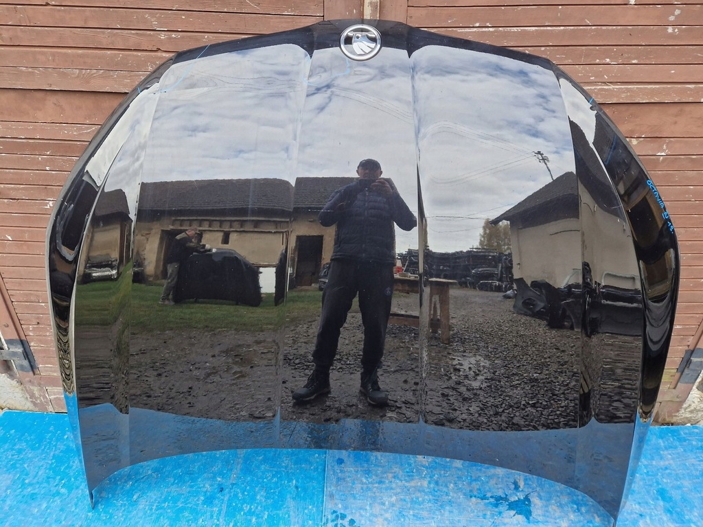 фото №1, Крышка двигателя капот skoda octavia iv 2019r-