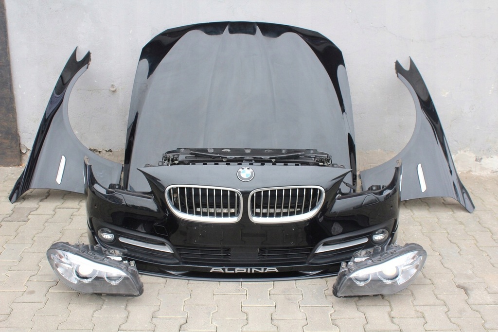 фото №11, Bmw f10 f11 lift 535d kpl перед лампи бампер alpina капот eu kod 475