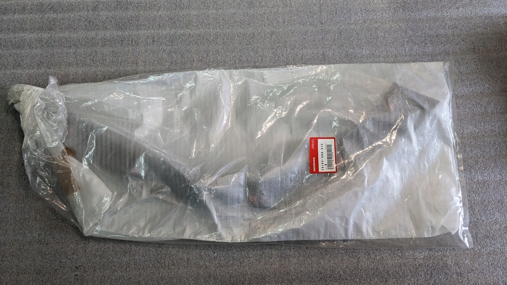 фото №10, M nowa oryg молдинг крыла перед левая honda cr-v ii рестайлинг 74165-s9a-010